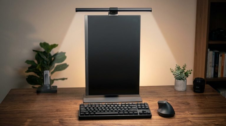 Selección y comparativa de las mejores lámparas de luz asimétrica para monitor y barras light bar anti-reflejos.